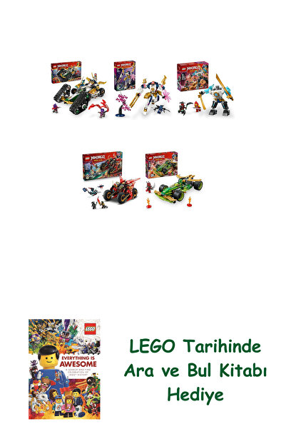 Bloomsbury مجموعة نينجاجو 328 (71820 + 71807 + 71827 + 71844 + 71828)