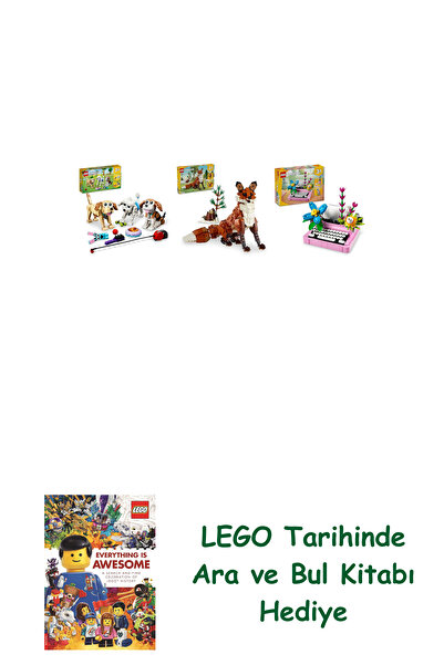 Bloomsbury مجموعة كرياتور 147 (31137 + 31154 + 31169) + كتاب البحث والبحث كهدية