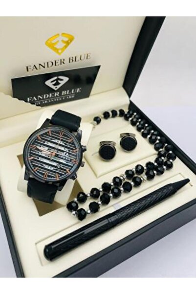 FANDER BLUE Men's Leather Set - Fundablo