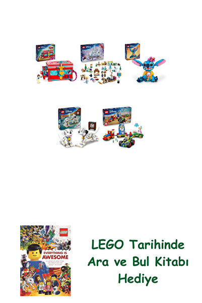 Bloomsbury مجموعة ديزني 389 (43276 + 43273 + 43249 + 43271 + 43264) + كتاب ال...