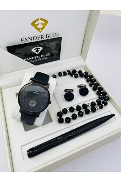 FANDER BLUE Men's Leather Set - Fundablo