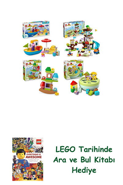 Bloomsbury Duplo Set 587 (10432 + 10993 + 10440 + 10441) + Search and Find Bo...