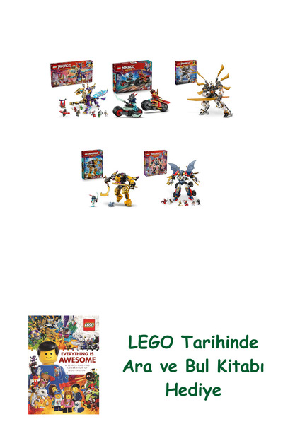 Bloomsbury مجموعة نينجاغو 378 (71836 + 71838 + 71821 + 71839 + 71834)