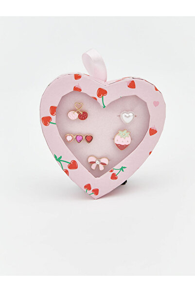 LC Waikiki Timeless Clothing & Timeless Choices Heart Figured Girl's Ring Set