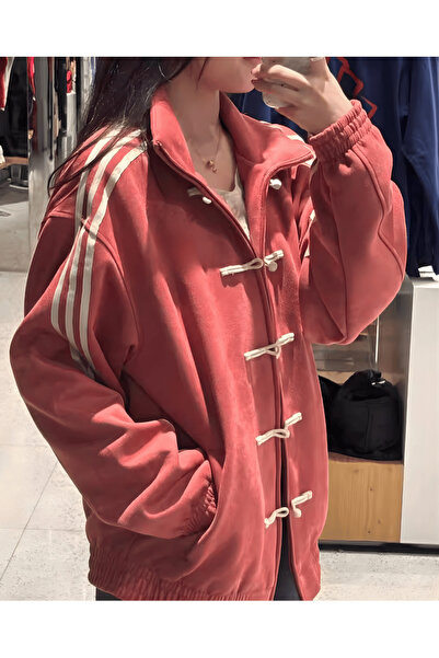 Gofeel Çin Düğmeli Oversize Unisex Ceket ( 3 iplik )