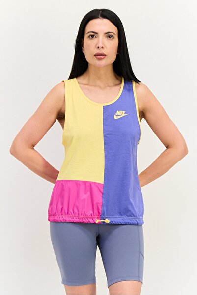 Nike Women Sportswear Fit Sleeveless Outdoor Tank Top, Multicolor