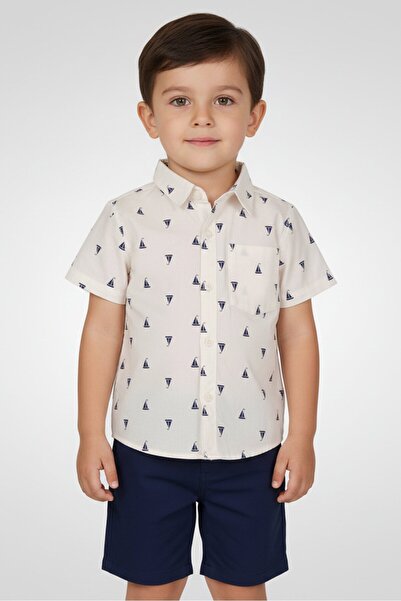 Freestyle طقم ملابس للأولاد الصغار مكون من قطعتين: قميص وشورت مطبوع بالكامل، ...