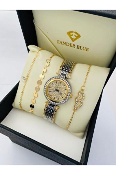 FANDER BLUE Fender Blue Women's Steel Watch Set