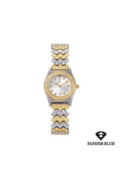 FANDER BLUE Women's Crystal Watch Funderblo