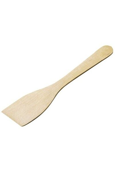 Homerest Ahşap Tahta Spatula 28 CM | Servis Ve Pişirme Spatulası