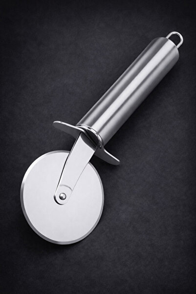 BEYZANA Büyük Boy Paslanmaz Çelik Pizza Kesici Hamur Kesici