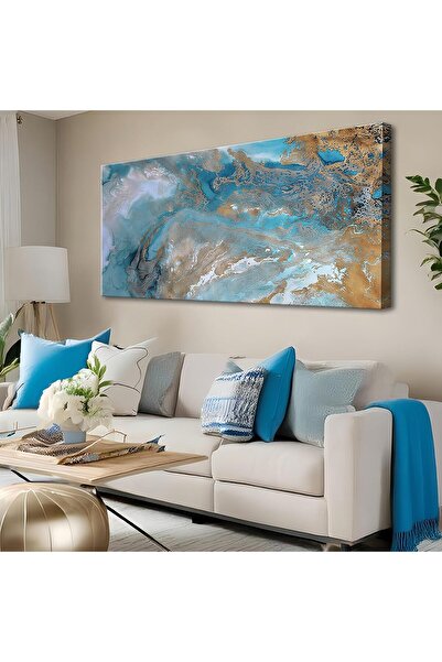 ALAYRA International لوحة جدارية أنيقة متعددة الألوان بتصميم منظر طبيعي جميل ...