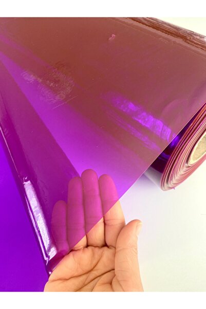 seyranat Μωβ Χρώμα 1 μέτρο πλάτος 75 εκ. Διαφανές, αδιάβροχο ύφασμα βινυλίου ...