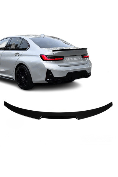 AutoUp Trunk Spoiler BMW 3 Series G20 G80 2020+ M4 Style - Gloss Black