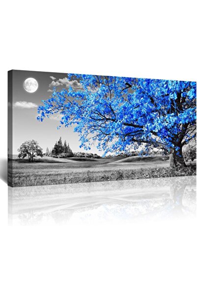 ALAYRA International لوحة جدارية أنيقة متعددة الألوان بتصميم منظر طبيعي جميل ...