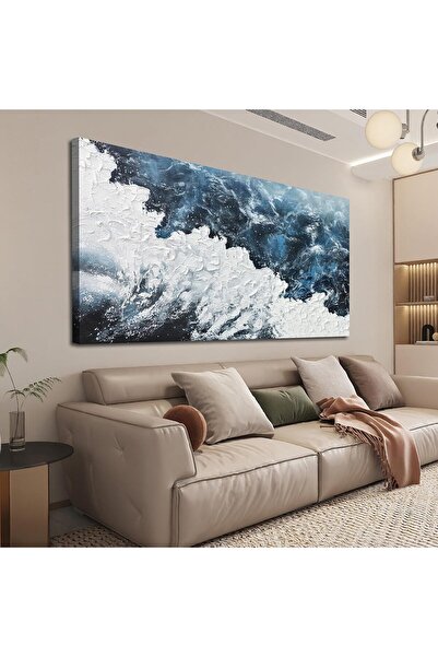 ALAYRA International لوحة جدارية أنيقة متعددة الألوان بتصميم منظر طبيعي جميل ...