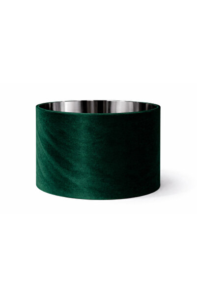 Mivera Maison Yeşil Kadife Abajur Başlığı (25x20cm)