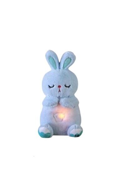 Toys Iepuraș de pluș interactiv - Lumină, Muzică, Respirație simulată