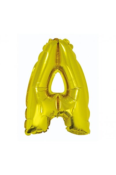 Dharst Balon Folie 35 cm - Litera "A", Auriu