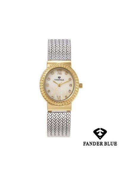 FANDER BLUE Fenderblow Women's Steel Watch with Mother of Pearl Dial