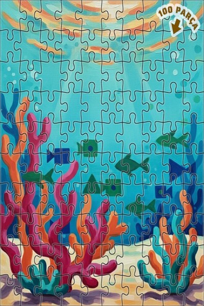 Teona Ahşap لغز خشبي حديث ذو طابقين بإطار، بمظهر زيت الزيت الملون الذي يشبه ا...