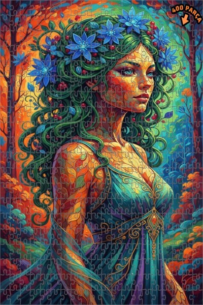 Teona Ahşap لغز خشبي بمظهر لوحة زيتية من دايجا بيريسي 400 قطعة 35×35