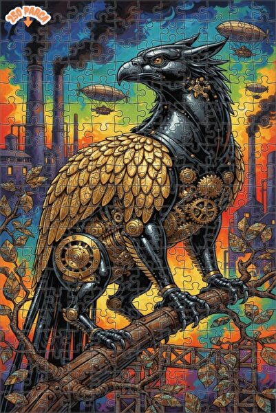 Teona Ahşap لغز خشبي بإطار مزدوج الطبقات بمظهر لوحة زيتية ميكانيكية على طراز ...