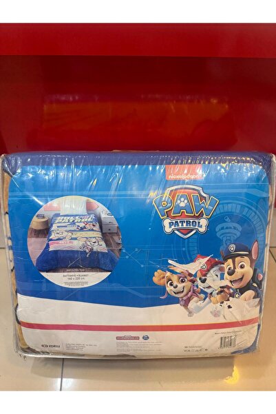 HİKMET بطانية ناعمة للأطفال بشخصيات باو باترول 160×220