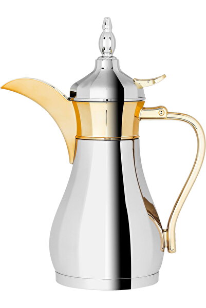 Generic ترمس سليمان من معرض السيف، سعة 1 لتر، غلاف داخلي من الفولاذ المقاوم ل...