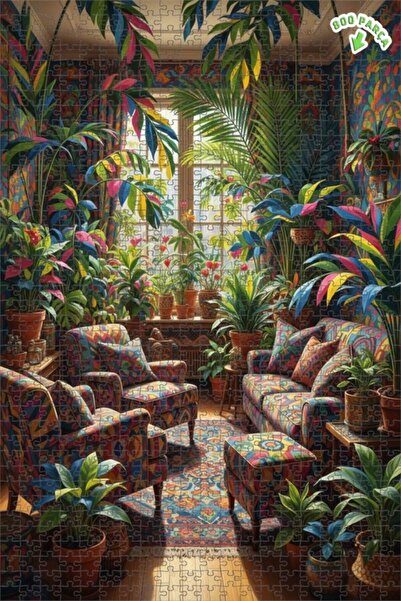 Teona Ahşap لغز خشبي بإطار مزدوج الطبقات من رينك كومبوس تروبيكال فاها 800 قطع...