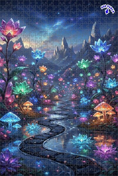 Teona Ahşap لغز خشبي مؤطر بطبقتين من كريستال أورمان ميستريفول ترافيل 600 قطعة...