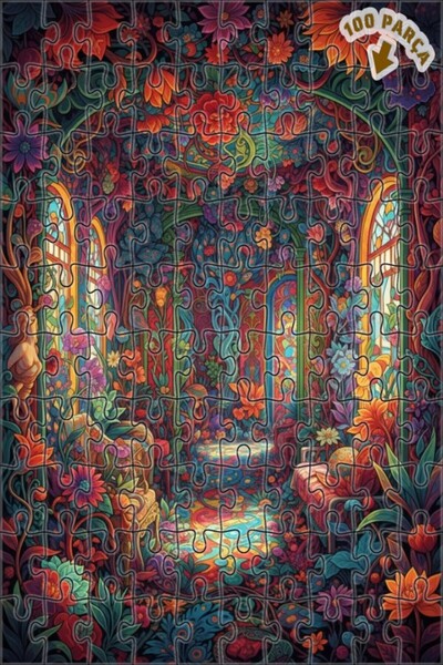 Teona Ahşap لوحة فنية من روييا بارك، لوحة خشبية مؤطرة ذات طابقين بمظهر اللوحا...