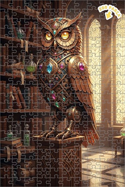 Teona Ahşap لغز خشبي بإطار مزدوج الطبقات بمظهر لوحة زيتية على طراز السحرة الم...