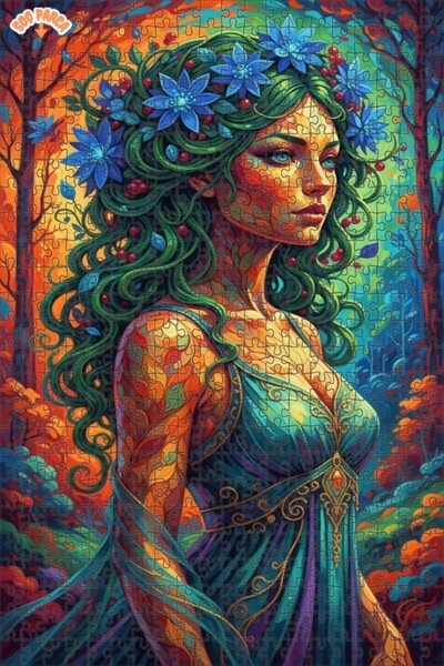 Teona Ahşap لغز خشبي بمظهر لوحة زيتية من دايجا بيريسي 500 قطعة 50×30