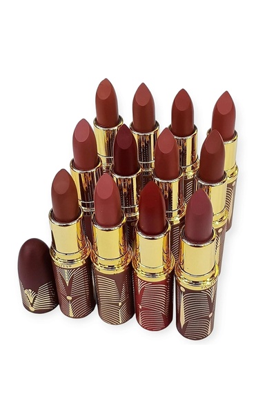 fanity Matte dry lipsticks, 12 colors