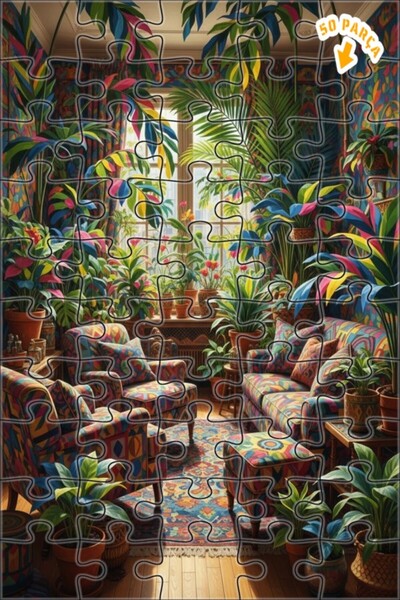 Teona Ahşap لغز خشبي بإطار مزدوج الطبقات من رينك كومبوس تروبيكال فاها 50 قطعة...