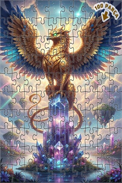 Teona Ahşap لغز خشبي بإطار مزدوج الطبقات من جيرفومي جريفين كريستال داير، 100 ...