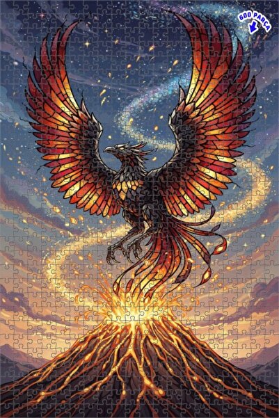 Teona Ahşap لغز خشبي بإطار مزدوج الطبقات بمظهر فسيفساء زجاجي من أليفين، 600 ق...