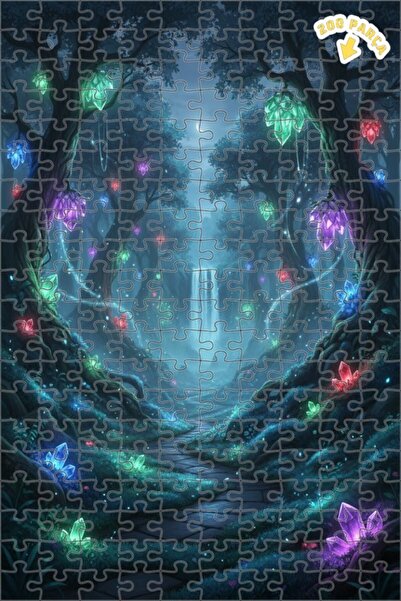 Teona Ahşap لغز خشبي من الكريستال السحري، لغز خشبي بإطار مزدوج الطبقات، 200 ق...