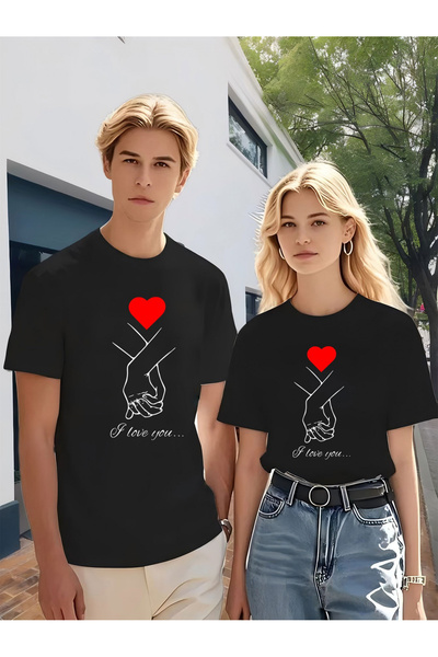 Deocept Couple Combination 1 Piece Women's Model Valentine's Day Printed Comf...