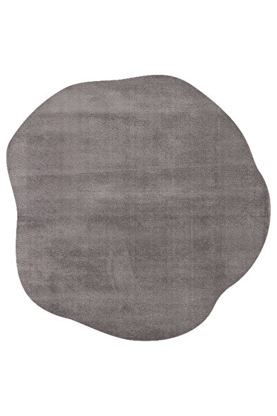 Vog Halı Vera Morfea Hav Toz Vermez Antrasit Asimetrik Düz Halı Yumuşak Tuşel...