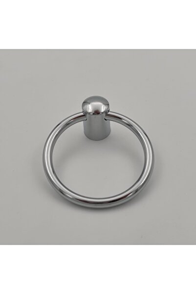 METAX KULP مقبض كروم على شكل ساعة معلقة