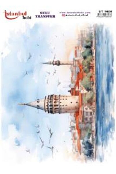 İstanbul Hobi Water Transfer Paper 25X35Cm St-1606