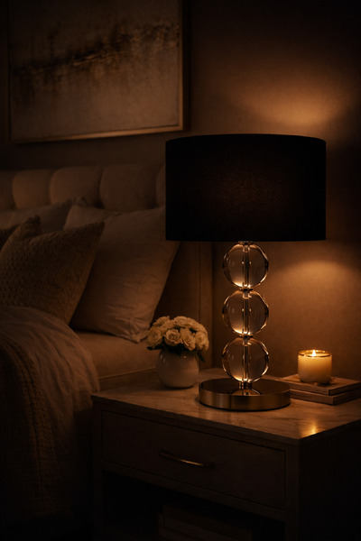 571 Store F Series 3 Glass Ball Table Bed Side Lighting Lamp Shade