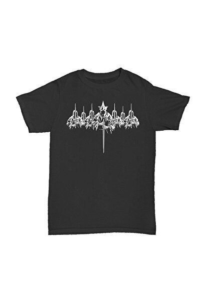 l'eivor Silmarillion & Lotr Special Detailed Design Printed Black Unisex T-Shirt