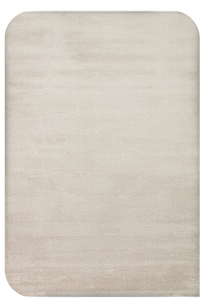 Vog Halı Vera Morfea Kenarları Oval Düz Taş Rengi Halı Hav Toz Vermez Yumuşak...