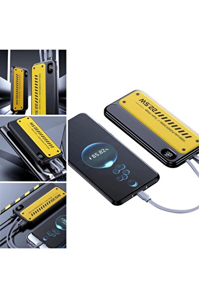 TakÇalıştır mAh Hızlı Şarj Özellikli Aynı Anda 4 Cihazı Şarj Edebilen Powerbank