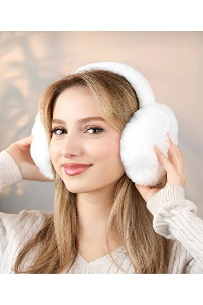 akix Protective from the Cold Foldable Soft Textured Plush Earmuff