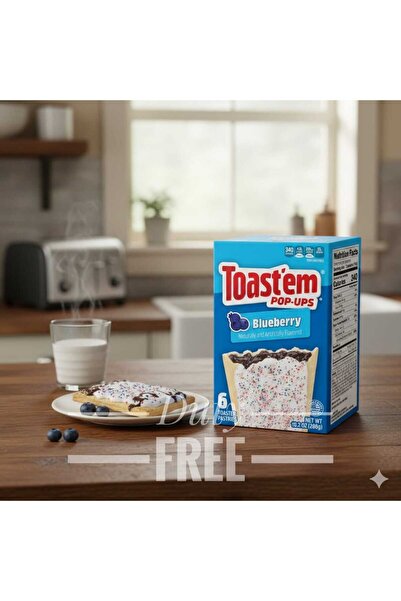 hijazigroup Toast'em Pop-ups Frosted Blueberry