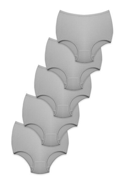 KoNFoRX Women's Panties High Waist 5 Pack - Everyday Use, Cotton, Underwear D...